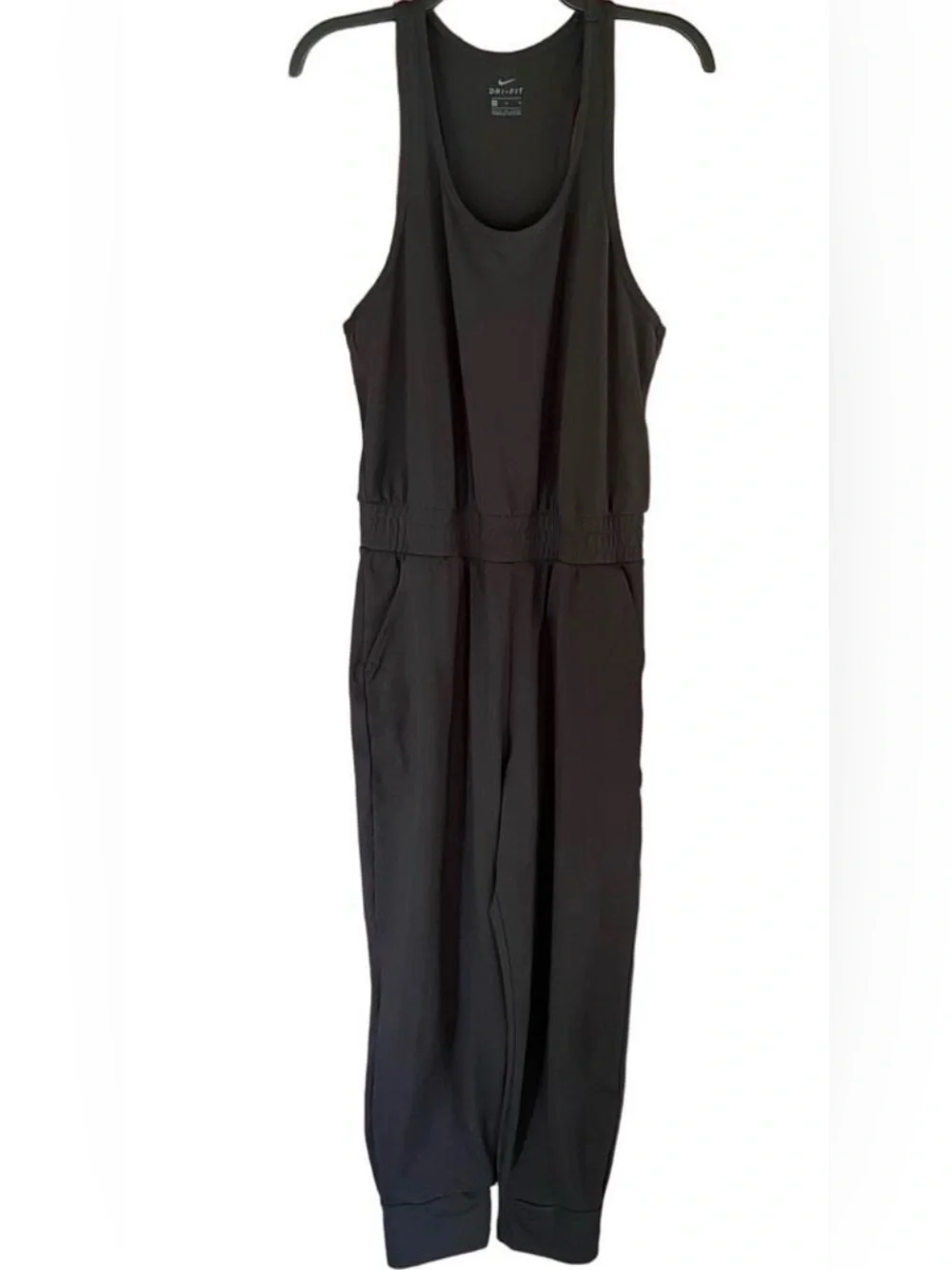 Nike Black Dri-FIT Sleeveless Jumpsuit
